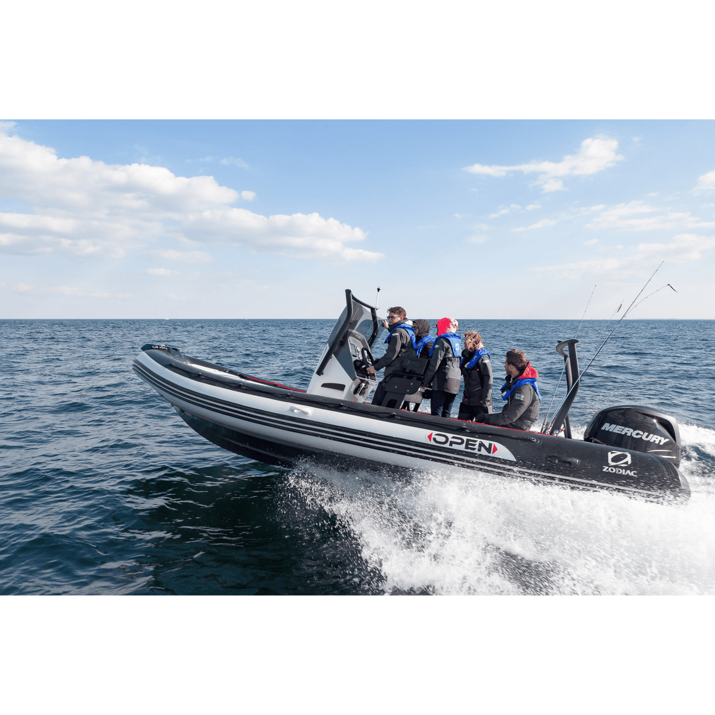 Drijver Zodiac OPEN 7 neopreen hypalon materiaal