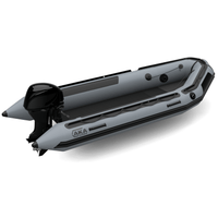 AKA Marine F43H-C 4,30 m Neopreen Hypalon grijs heavy-duty werkboot