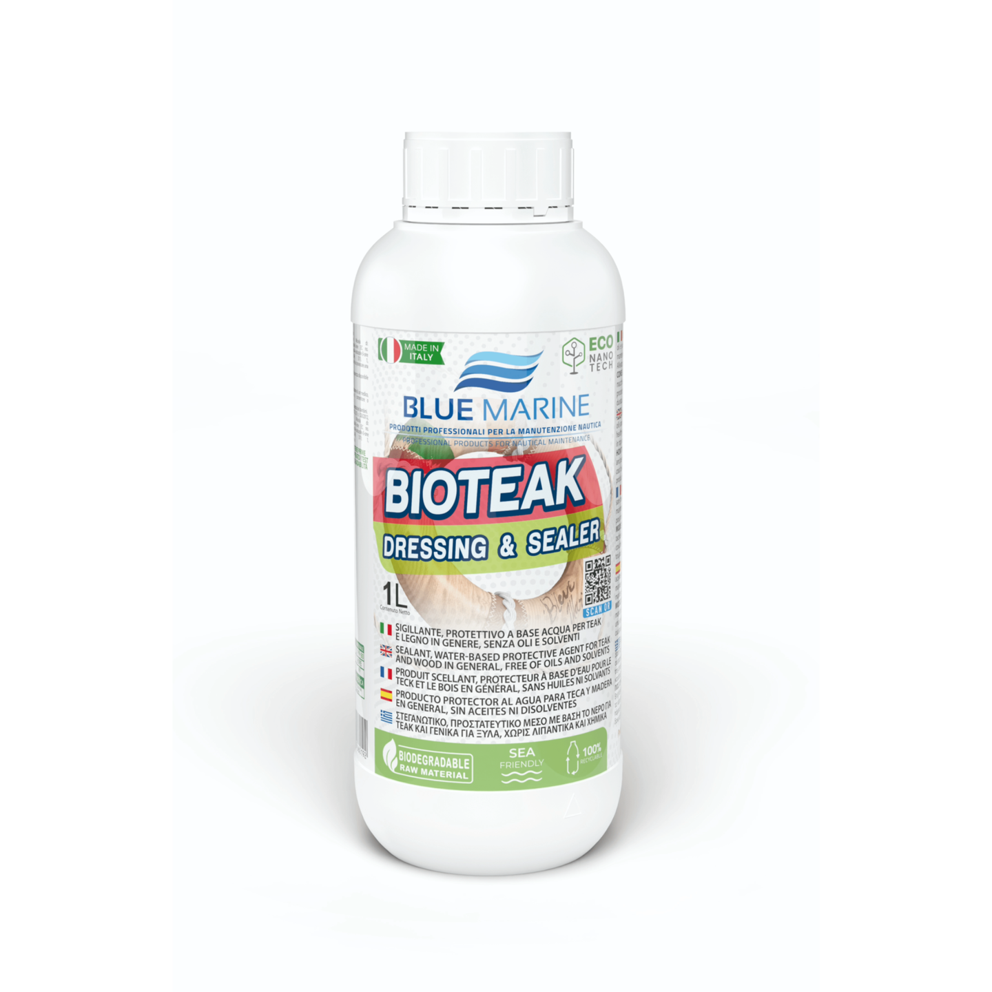 Bioteak Dressing & Sealer Blue Marine - bescherming teak