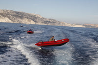 Bombard Commando C4 - rood PVC - rubberboot met aluminium vlonderdelen