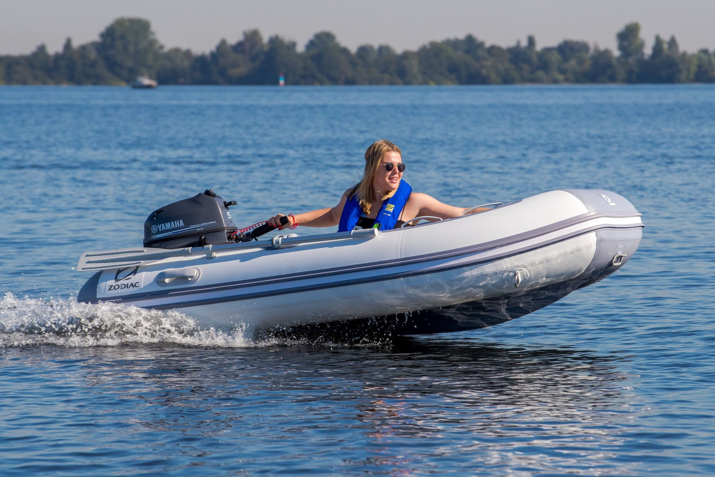 Zodiac Cadet 270 Aero rubberboot in actie