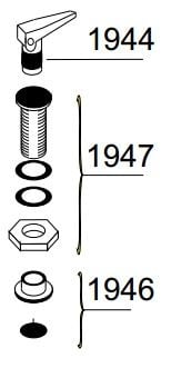 Zelflozer overzicht knikmechanisme